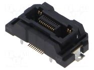 Connector: PCB to PCB; socket; female; FunctionMAX; 500mA; 50V HIROSE