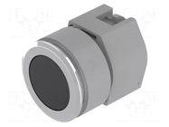 Switch: push-button; 30mm; Stabl.pos: 1; black; none; IP65; OptoHiT EAO