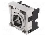 Mounting unit; 22mm; 45; front fixing; metal EAO