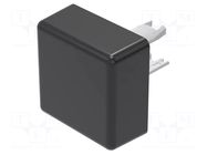Actuator lens; 18; black; plastic; 13.8x13.8mm EAO