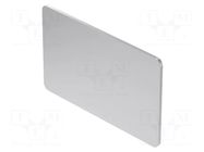 Description label; OptoHiT; 14.5x23.5mm; aluminium EAO