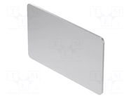 Description label; OptoHiT; 18x35mm; aluminium EAO