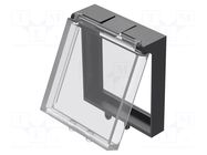 Cover; OptoHiT; 30x30mm; plastic; Face dim: 38x45mm EAO