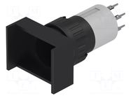 Body; 16mm; 51; Ø16.2mm; IP65; Face dim: 24x18mm EAO