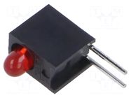 LED; in housing; 3mm; No.of diodes: 1; red; 20mA; Lens: diffused MARL