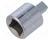 Socket; square,socket spanner; 8mm; 1/2"; Socket bit length: 35mm KING TONY