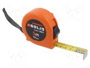 Measuring tape; L: 5m; Width: 19mm SOLID TOOLS