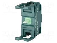 Contact block; 46; -25÷55°C; front fixing; Leads: screw terminals EAO