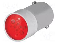 LED; 46; -25÷55°C; 24VAC; red; 24VDC EAO