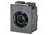 Mounting unit; 46; -25÷55°C; IP20; grey; plastic EAO