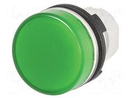 Control lamp; 22mm; 46; -25÷55°C; Ø22.3mm; IP65; green; Kind: flat EAO