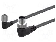 Cable: for sensors/automation; PIN: 4; 2m; Wire colour: grey AUTONICS