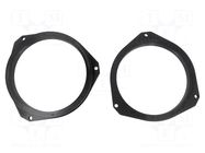 Spacer ring; 165mm; Alfa Romeo; Alfa Giulia,Alfa Giulietta; PETG BASSER