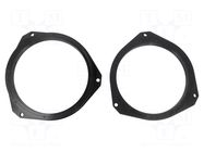 Spacer ring; 165mm; Fiat; Fiat 500,Fiat Ducato,Fiat Panda; 2pcs. BASSER