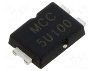 Diode: Schottky rectifying; TO277; SMD; 100V; 5A; reel,tape MICRO COMMERCIAL COMPONENTS