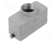 Enclosure for connectors: HDC; size 77.27; for cable; for latch ILME