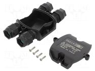 Connector: AC supply; TH219; 7÷13.5mm; IP68; -40÷125°C; TEEBOX® TECHNO