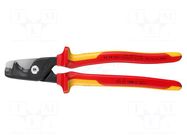 Cutters; cutting; for cutting copper and aluminium cables KNIPEX