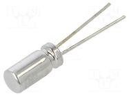 Re-battery: Li-Ion; Urated: 2.4V; Charging voltage: 2.8V; ESR: 15Ω NICHICON