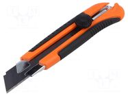 Knife; universal; 25mm; BLACK TIGER SOLID TOOLS