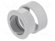 Button holder; OptoHiT; black; aluminium; Ø35mm EAO