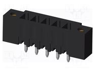 Connector: pluggable terminal block; socket; male; OQ; 10A; 300V AMPHENOL ANYTEK