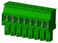 Connector: pluggable terminal block; plug; female; TS; 8A; 300V AMPHENOL ANYTEK