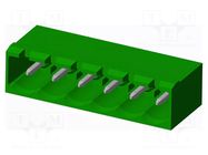 Connector: pluggable terminal block; socket; male; OQ; 20A; 300V AMPHENOL ANYTEK