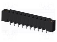 Connector: pluggable terminal block; socket; male; OQ; 10A; 300V AMPHENOL ANYTEK