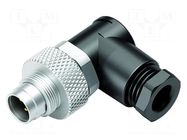 Connector: M9; plug; male; Plating: gold-plated; 125V; IP67; PIN: 3 BINDER