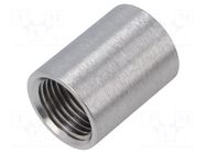 Muff; to be welded,threaded; max.10bar; 34mm PNEUMAT