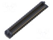 Connector: PCB to PCB; socket; male; PIN: 80; ADM6; vertical; 1.34A SAMTEC