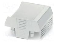Cover; for enclosures; UL94HB; EH 67,5 FLAT; ABS; grey; 67.5mm PHOENIX CONTACT