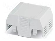 Cover; for enclosures; UL94HB; EH 52,5 FLAT; ABS; grey; 52.5mm PHOENIX CONTACT