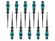 Kit: screwdrivers; insulated; slot; 3.5x0.6mm; 10pcs. PHOENIX CONTACT
