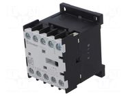 Contactor: 4-pole; NO x4; 230VAC; 12A; for DIN rail mounting; 6K FINDER