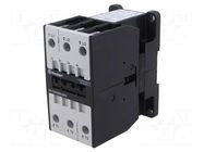 Contactor: 3-pole; NO x3; 24VAC; 74A; for DIN rail mounting; 6K FINDER