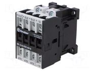 Contactor: 4-pole; NO x3 + NO; 230VAC; 18A; for DIN rail mounting FINDER