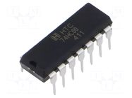 IC: digital; NAND; Ch: 4; IN: 2; THT; DIP14; 2÷6VDC; -40÷85°C; HC TAEJIN TECHNOLOGY / HTC Korea