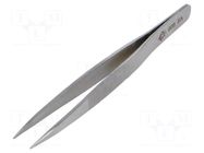 Tweezers; 120mm; Blade tip shape: sharp; multipurpose PIERGIACOMI