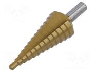 Drill bit; step,conical,multistep; Ø: 6÷30mm DKM