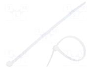 Cable tie; L: 120mm; W: 2.5mm; natural; polyamide; 80N; 100pcs. MPC INDUSTRIES