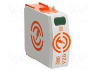 Cartridge for surge arrestor; Type 2; Poles: 1; 20kA; 75VAC; IP20 OBO BETTERMANN