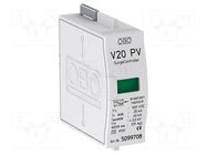 Cartridge for surge arrestor; Type 2; Poles: 1; 20kA; socket; IP20 OBO BETTERMANN