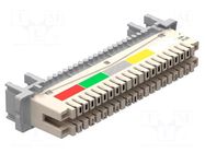 Separating strip; for DIN rail mounting; IP20; LSA-Plus OBO BETTERMANN