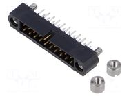 Connector: PCB-cable/PCB; socket; male; PIN: 20; Datamate J-Tek; 3A HARWIN