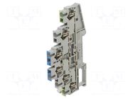 Splice terminal: rail; ST; spring clamp; 31A; polyamide; 5.2mm PHOENIX CONTACT