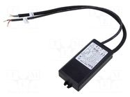 Power supply: switching; LED; 5÷49VDC; 350mA; IP20; 121x26x53mm TCI