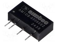 Converter: DC/DC; 1W; Uin: 4.5÷5.5VDC; Uout: 9VDC; Iout: 112mA; SIP7 AIMTEC