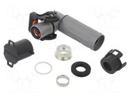 Connector: DC supply; male; PowerLok Gen.2; 300A; 1kV; PIN: 1; red AMPHENOL GEC